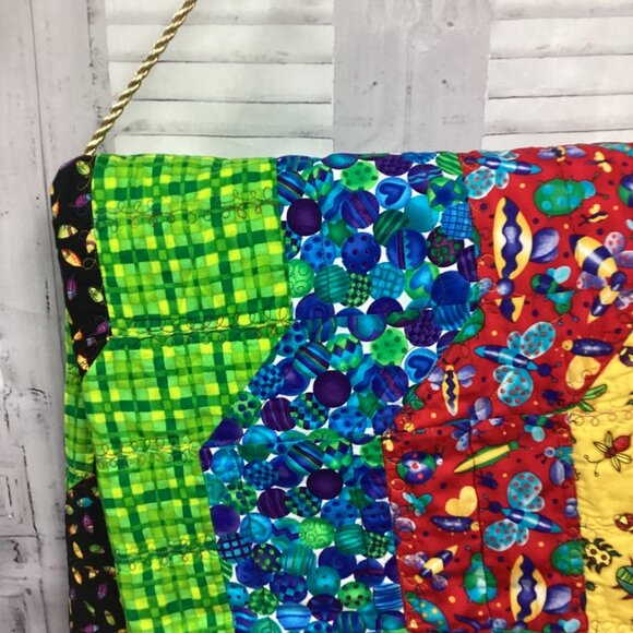 Handmade Snake Quilt Kids Blanket - Picture 9 of 11